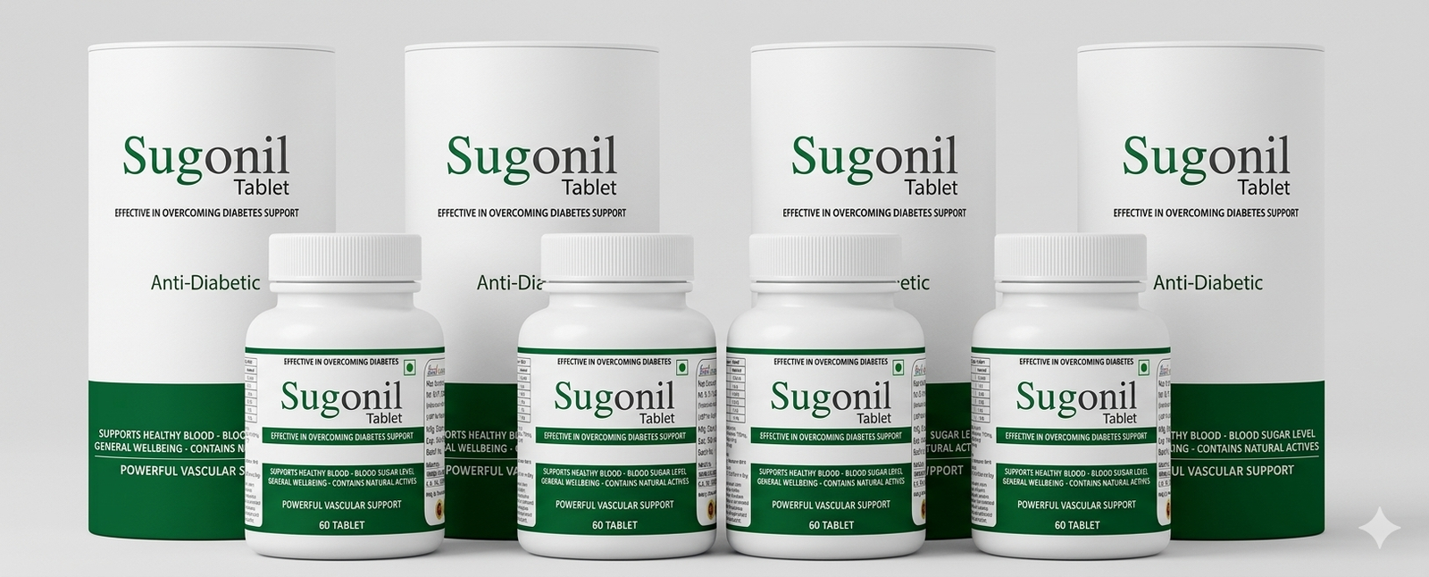 Sugonil , Helps To Manage Blood Sugar Level Ayurvedically , 4 Bottle